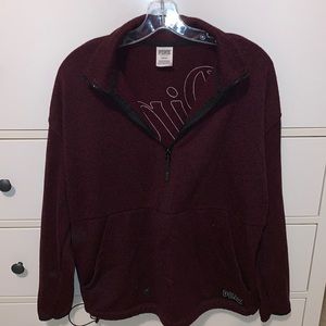 PINK Victoria Secret Quarter Zip hoodie